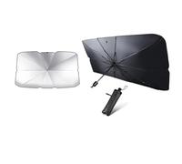 HIPATU Parasol Parabrisas Delantero para Coche para Mercedes Benz CLK 320 2000-2023 2024 2025, Anti UV Rayos, Parasol Plegable de Coche, Paraguas Luna Delantera