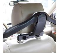 HIPATU Percha Coche para L-and Rover Range-Rover-Evoque Range-Rover-Sport, Universal Plegable Perchero el Respaldo del Asiento Funciones Headrest Hook Accesorios