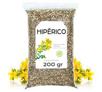 Hipérico Hierba de San Juan 200 gr - Infusión de Hipérico Cortado y Secado - Propiedades Naturales - Infusión de Hierbas (200 gr)