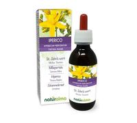 Hipérico o hierba de San Juan (Hypericum perforatum) hierba con flores Tintura Madre sin alcohol Naturalma - Extracto líquido gotas 120 ml - Complemento alimenticio - Vegano