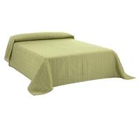 HIPERMANTA Colcha Foulard Multiusos Modelo Aitana para sofá y para Cama, Algodón-Poliéster, 180x270 cms. Kiwi