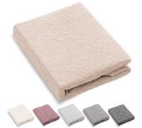 HIPERMANTA Colcha Multiusos Sofa. Plaid Sofa. Manta Foulard. Plaid Multiusos Cubresofa. Comoda Practica Suave Calida. Modelo Marbre 180x290 cm Color Vison