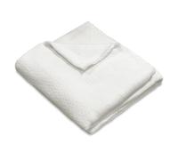 HIPERMANTA Manta Algodón Fina Muy Suave Cubresofa Multiusos. Colcha Multiusos Sofa. Plaid Sofa. Manta Calentita. Comoda Practica Suave Calida. Modelo Bergen 180x240 cm Color Marfil