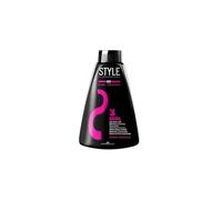 Hipertin - Gel fijador vegano para cabello rizado u ondulado extrafuerte Curl Control Fuerza 3 HI STYLE, 200ml