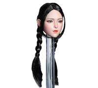 HiPlay 1/6 Cabeza de Mujer con Cabello Enraizado - Huier para Figuras de Acción