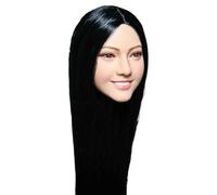 HiPlay 1/6 Cabeza Esculpida de Pelo Enraizado Femenina - Begonia para Figuras de Acción