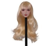 HiPlay 1/6 Escultura de Cabeza de Belleza Asiática con Ojos Móviles - Versión Yueyue para Figuras de Acción