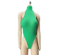 HiPlay Bikini a escala 1/6, disfraz para mujer de 12 pulgadas, sin costuras, figura de acción Phicen/TBLeague Bikini07 (verde)