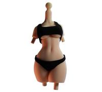 HiPlay CHENJI Craft Cuerpo Sin Costuras Marco Chenji (Talla L) Silicona Artística Universal Cuerpo de Figura de Acción Escala 1/12