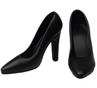 HiPlay Figura de acción a escala 1/6 accesorio: modelo de tacones altos negros para figura coleccionable miniatura de 12 pulgadas TYM136A