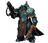 HiPlay JOYTOY 1/18 Warhammer La Herejía de Horus Legión Alfa Legionario Pretor en Armadura de Terminator Cataphractii JT01260 Figuras de Acción
