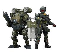 HiPlay JOYTOY APOC Series Storm Surge Heavy Fire Assault Mech ST-8616 + Steel Ride Corps Assaulter Karl JT03424 +JT01963 1/25 Scale Action Figure