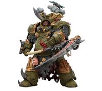 HiPlay JOYTOY Death Guard Deathshroud Terminator 1 con Manreaper y Plaguespurter Gauntlet JT02588 Figura de Acción Warhammer Escala 1/18