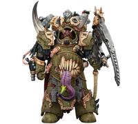 HiPlay JOYTOY Death Guard Deathshroud Terminator Champion con Manreaper y Plaguespurter Gauntlets JT02571 Figura de Acción Warhammer Escala 1/18