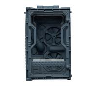 HiPlay JOYTOY Estuche de Exhibición para Soldado Individual Hangar JT02243 Gris Titanio Escala 1/25 Compatible con Serie de Figuras de Acción JOYTOY