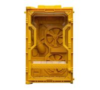 HiPlay JOYTOY Hangar de Exhibición para Soldado Individual JT02090 Amarillo Surge Escala 1/25 Compatible con Figura de Acción de la Serie JOYTOY