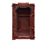 HiPlay JOYTOY Hangar de Exhibición para Soldado Individual JT02144 Rojo Ardiente C Escala 1/25 Compatible con Serie JOYTOY Figura de Acción