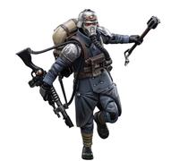 HiPlay JOYTOY Warhammer 40.000 1/18 Astra Militarum Death Korps of Krieg Veteran Squad Guardsman JT2665 - Figura de acción de colección de figuras de acción