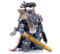 HiPlay JOYTOY Warhammer 40,000 1/18 Lobos Espaciales Ragnar Blackmane JT2924 Figuras de Acción