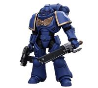 HiPlay JOYTOY Warhammer 40.000 1/18 Space Marines Ultramarines Outriders Brother Catonus JT2825 Figura de acción Colección Modelo Regalo