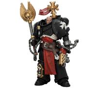 HiPlay JOYTOY Warhammer 40.000 Black Templars Execrator 1 con Crozius Arcanum y Arma de energía de fabricación Maestra (JT04865) Figura de acción Escala 1/18