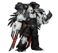HiPlay JOYTOY Warhammer 40.000 Raven Guard Chapter Master Aethon Shaan con Garras de Severax y Pistola Bolter Pesada (JT04742) Figura de Acción Escala 1/18
