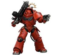 HiPlay JOYTOY Warhammer 40,000: Space Marine 2 Ángeles Sangrientos Intersecesor Pesado con Rifle Perforador Pesado y Pistola Perforadora (JT03660 Edición de Juego) Figura de Acción Escala 1/18