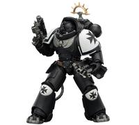 HiPlay JOYTOY Warhammer 40.000: Space Marine 2 Black Templars Heavy Intercessor con Heavy Bolt Rifle y Bolt Pistol (JT03721 Edición Juego) Figura de Acción Escala 1/18