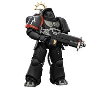 HiPlay JOYTOY Warhammer 40,000: Space Marine 2 Guardia del Cuervo Intersecesor Pesado con Rifle de Perdigones Pesado y Pistola de Perdigones (JT03707 Edición de Juego) Figura de Acción Escala 1/18