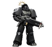 HiPlay JOYTOY Warhammer 40,000: Space Marine 2 Iron Hands Heavy Intercessor con Heavy Bolt Rifle y Bolt Pistol (JT03714 Edición Juego) Figura de Acción Escala 1/18