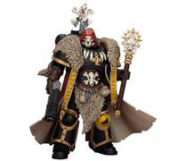 HiPlay JOYTOY Warhammer 40.000 Space Wolves Sacerdote Lobo con Pistola de Perdigones Absolvor y Crozius (JT04766) Figura de Acción Escala 1/18