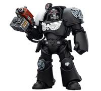 HiPlay JOYTOY Warhammer 40.000 Terminator Raven Guard 2 con Puño de Energía y Storm Bolter JT03257 Figura de Acción Escala 1/18