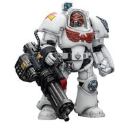 HiPlay JOYTOY Warhammer 40,000 Terminator White Scars 3 con Puño de Poder y Cañón de Asalto JT03202 Figura de Acción Escala 1/18