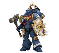 HiPlay JOYTOY Warhammer 40K Capitán de los Ultramarines con Mochila de Salto y Escudo de Reliquia (JT04414) Figura de Acción Escala 1/18