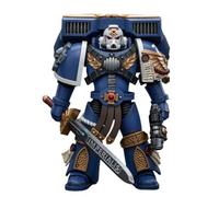 HiPlay JoyToy Warhammer 40k Collectible Figure: Ultramarines Vanguard Veteran Sergeant 1:18 Scale Action Figures (Sergeant JT8018)