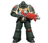 HiPlay JOYTOY Warhammer 40k Dark Angels Intercessor con Rifle Bolter, Pistola Bolter y Espada de Cadena JT03868 Figura de Acción en Escala 1/18