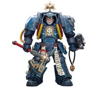HiPlay JoyToy Warhammer 40k Figura Coleccionable: Bibliotecario Ultramarines en Terminator Armour Figuras de acci n a Escala 1:18 JT9794