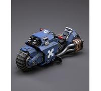HiPlay JoyToy × Warhammer 40K Juego completo de figuras de acción a escala 1:18 con licencia oficial; Líder de Ultramarines de Marines Espaciales