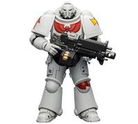 HiPlay JOYTOY Warhammer 40k White Scars Intercessor con Rifle Bolter, Pistola Bolter y Espada de Cadena JT03882 Figura de Acción en Escala 1/18