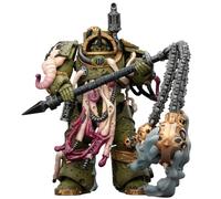 HiPlay JOYTOY Warhammer JT02878 Terminador Guardia de la Muerte Blightlord 2 con Flail of Corruption Figura de Acción Escala 1/18