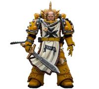 HiPlay JOYTOY Warhammer La Herejía de Horus 1/18 Puños Imperiales Sigismund Primer Capitán de los Puños Imperiales JT9237 Figuras de Acción