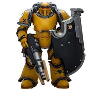 HiPlay JoyToy Warhammer The Horus Heresy Collectible Figure: Imperial Fists Legion MkIII Breacher Squad Legion Breacher with Lascutter 1:18 Scale Action Figures JT9121
