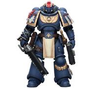HiPlay JOYTOY Warhammer Ultramarines Titus con Laureles de Victoria JT02779 Figura de Acción Escala 1/18