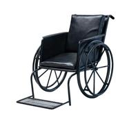 HiPlay MMMTOYS Silla de Ruedas Negra (M2603) Réplica de Diorama Escala 1/6 Base para Figuras de Acción