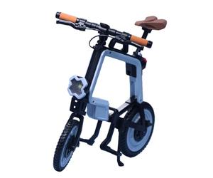 HiPlay Mr.Z Studio x Manyanti Bicicleta Plegable (FEB-002) Gris Claro Accesorio a Escala 1/6 para Figuras de Acción de 12 Pulgadas