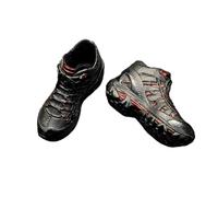 HiPlay Muñeca Fire Girl Accesorio de Botas de Combate Sólidas Agente Especial FG090B Color Rojo Escala 1/6 para Figura de Acción