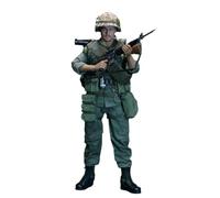 HiPlay QORANGE QOTOYS Figura de Acción Coleccionable Juego Completo: Guerra de Vietnam Cuerpo de Marines de Estados Unidos en Hue 1968, Miniatura Coleccionable Escala 1:6 QOM-1045