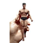 HiPlay TBLeague - Figura masculina súper flexible a escala 1/12, juego de figura coleccionable sin costuras de 6 pulgadas (TM02A)