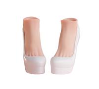 HiPlay Zapatos de tacón Alto con Plataforma Worldbox para Mujer (Blanco GS009-W) Escala 1/6 para Figura de acción Femenina de 12 Pulgadas