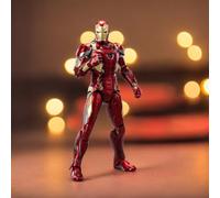 HiPlay ZD Toys Anniversary Series Collectible Figure Full Set: No-Luminous Version: Iron Hero MK46 (1906-46), 1:10 Escaleras Miniature Action Figurine BFGGTXMK46